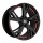 MAM RS5 7,5x17 5/112 ET45 Schwarz Rot Alufelge