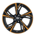 MAM RS5 8,0x18 5/100 ET38 Matt Black Front copper...