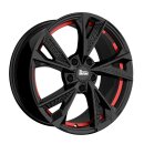 MAM RS6 7,5x17 5/100 ET35 Black Red aluminium rim