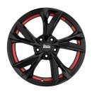 MAM RS6 7,5x17 5/100 ET35 Black Red aluminium rim