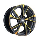 MAM RS6 8.0x18 5/100 ET38 Matt Black Front Copper Alloy rim