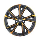 MAM RS6 8.0x18 5/100 ET38 Matt Black Front Copper Alloy rim