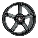 MAM W4 6,0x15 5/100 ET38 Black aluminium rim