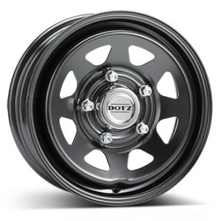 DOTZ Pharao Dark 6,0x15 5/139,7 ET45 Alufelge