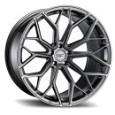 WF HE1-FF 10,0x21 5/112 ET22 Gloss Steel aluminium rim