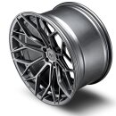 WF HE1-FF 10,0x21 5/112 ET22 Gloss Steel aluminium rim