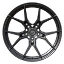 WF RACE.ONE 9,0x19 5/120 ET21 Deep Black Alufelge