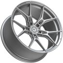 WF RACE.ONE 9,0x19 5/120 ET21 Frozen Silver aluminium rim