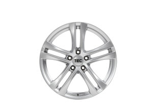 Tec Speedwheels AS4 6,5x16 5/100 ET38 Brillant Silber Alufelge