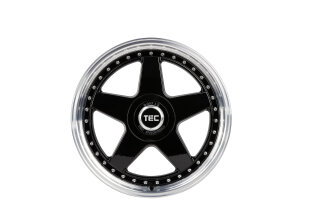 Tec Speedwheels GT EVO-R 8,0x18 5/100 ET40 Glossy Black polished