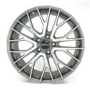 Twin Monotube 20.2 9,0x20 5/120 ET42 Gunmetal frontpoliert f&uuml;r Vorder-/ und Hinterachse