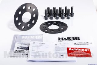 H&R Trak+ Wheels Spacer black with ABE 14 mm