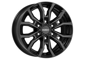 DEZENT KC 6,5x17 6/120 ET50 Schwarz