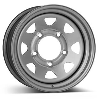 DOTZ Extreme 8,0x15 5/139,7 ET-35 Silber