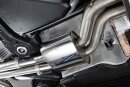 Milltek Edelstahl Sport-Auspuffanlage 70mm Uses OE tailpipe trims