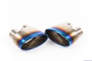 Milltek Edelstahl Sport-Auspuffanlage 70mm Burnt Titanium...