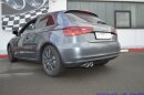 FMS Gruppe A Anlage Edelstahl Audi A3 Coupe Frontantrieb (8V) 2.0l TDI 110kW