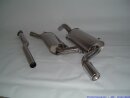 FMS Gruppe A Anlage Edelstahl Audi 80/90 (81,80-87) 1.8l...