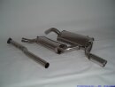 FMS Gruppe A Anlage Edelstahl Audi 80/90 (81,80-87) 1.8l...