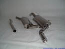 FMS Gruppe A Anlage Edelstahl Audi 80/90 (81,80-87) 2.2l...