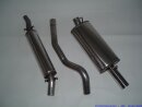 FMS Gruppe A Anlage Edelstahl Opel Ascona C Stufenheck (81-88) 2.0l 85/95kW