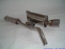 FMS Gruppe A Anlage Edelstahl Opel Corsa A (83-09.90) 1.3l 44/51/55kW 981131A-x