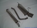 FMS Gruppe A Anlage Edelstahl Opel Vectra B mit AHK (95-99) 981136-x 981136-x