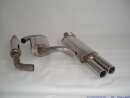 FMS Gruppe A Anlage Edelstahl VW Golf III + Cabrio 91-98...