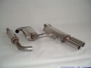 FMS Gruppe A Anlage Edelstahl VW Golf III + Cabrio 91-98...