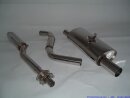 FMS Gruppe A Anlage Edelstahl VW Polo II/III Coupe...