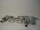 FMS Gruppe A Duplex-Anlage Stahl Opel Vectra C GTS (02-) 2.8l V6 Turbo 169/184kW