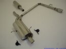 FMS Gruppe A Duplex-Anlage Edelstahl BMW 3er E46 (346L,346C,98-05) 318d 85kW