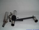 FMS Gruppe A Duplex-Anlage Edelstahl Opel Astra G Stufenheck (98-04) 991165-x