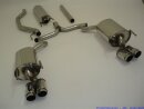 FMS Gruppe A Duplex-Anlage V2A Opel Vectra C Stufenh + Flie&szlig;h (02-) 1.9l CDTI