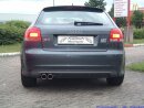 FMS 70mm Sportauspuff Edelstahl Audi S3 Quattro (8P, ab 06) 2.0l TFSI 195kW