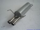 FMS Duplex-Sportauspuff aluminierter Stahl Opel Astra H...