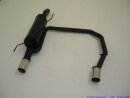 FMS Duplex-Sportauspuff aluminierter Stahl Opel Corsa D...