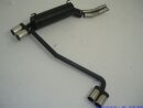 FMS Duplex-Sportauspuff aluminierter Stahl Opel Omega B...