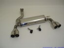 FMS Duplex-Sportauspuff Edelstahl BMW X3 E83 (X83) 2.0l D...