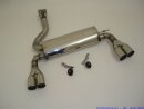 FMS Duplex-Sportauspuff Edelstahl BMW X3 E83 (X83) 2.0l D...