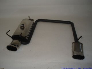 FMS Duplex-Sportauspuff Edelstahl Opel Astra F Stufenh (91-98) 1.4l 44/60kW