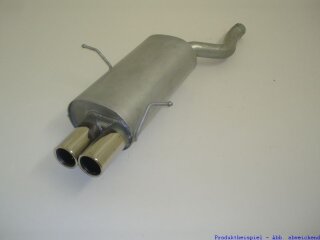 FMS Sportauspuff Stahl BMW 3er E46 (346L,346C,98-05) 318d 85kW / 320d 100/110kW