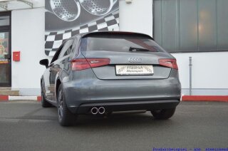 FMS Sportauspuff Edelstahl Audi A3 Coupe Frontantrieb (8V) 1.4l TFSI 90/103kW